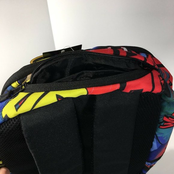 DC Comics Batman Backpack School Book Bag Travel Joker Harley Quinn Comic New - Picture 7 of 12